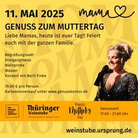 genuss zum muttertag konzert mit berit finke